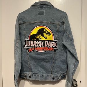 Jurassic Park Collectable Denim Jacket NWT unisex